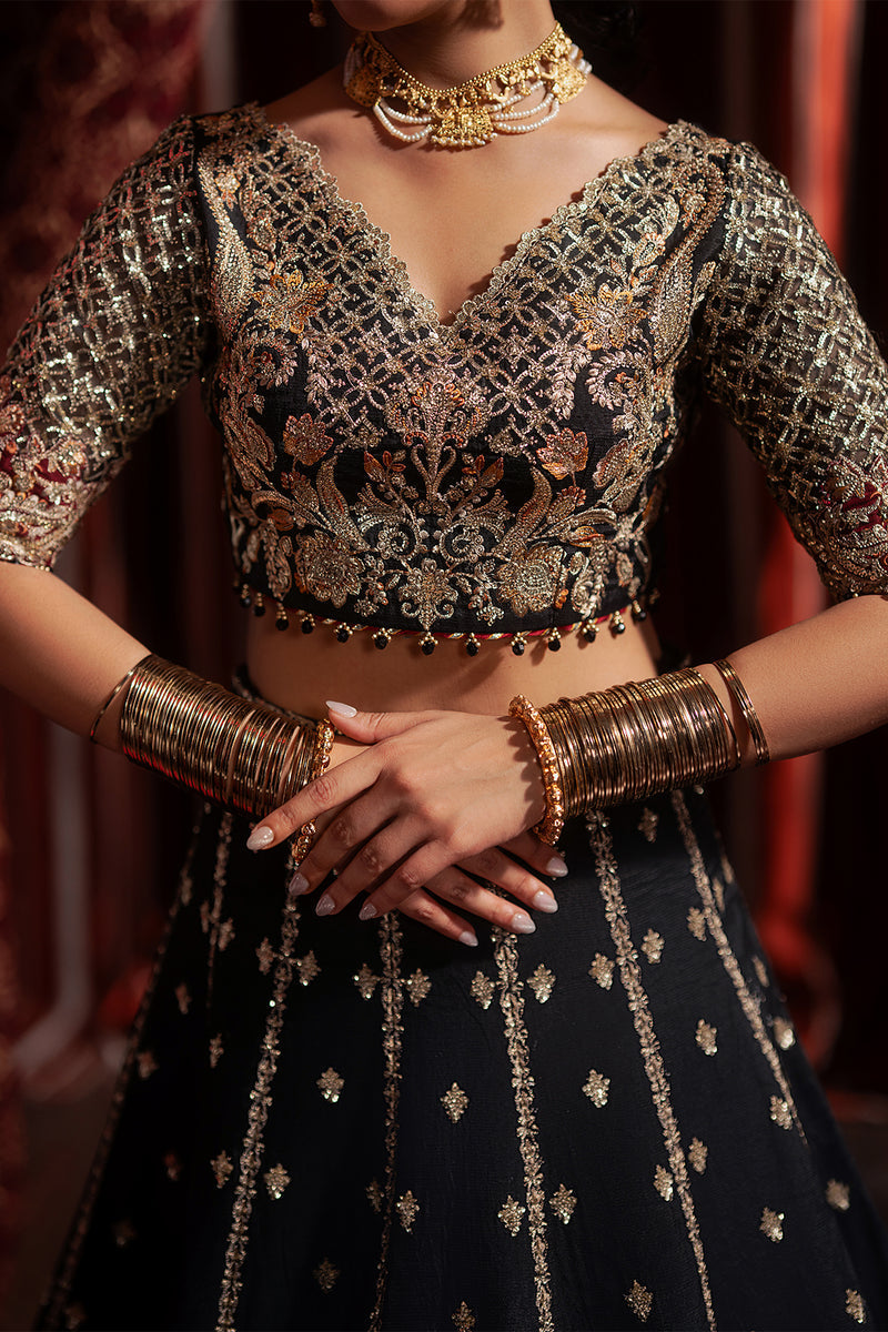 Afrozeh | Divani Silk 25 | Gulraiz - House Of Hania