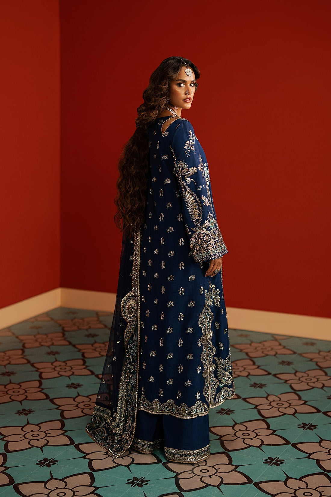 Afrozeh | Divani Silk 25 | Mahreen - House Of Hania