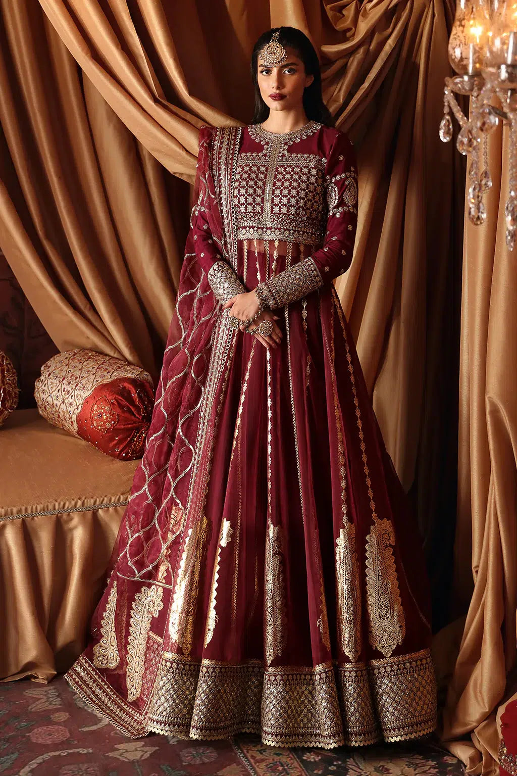 Afrozeh | Divani Silk Edit 23 | Muskan - House Of Hania