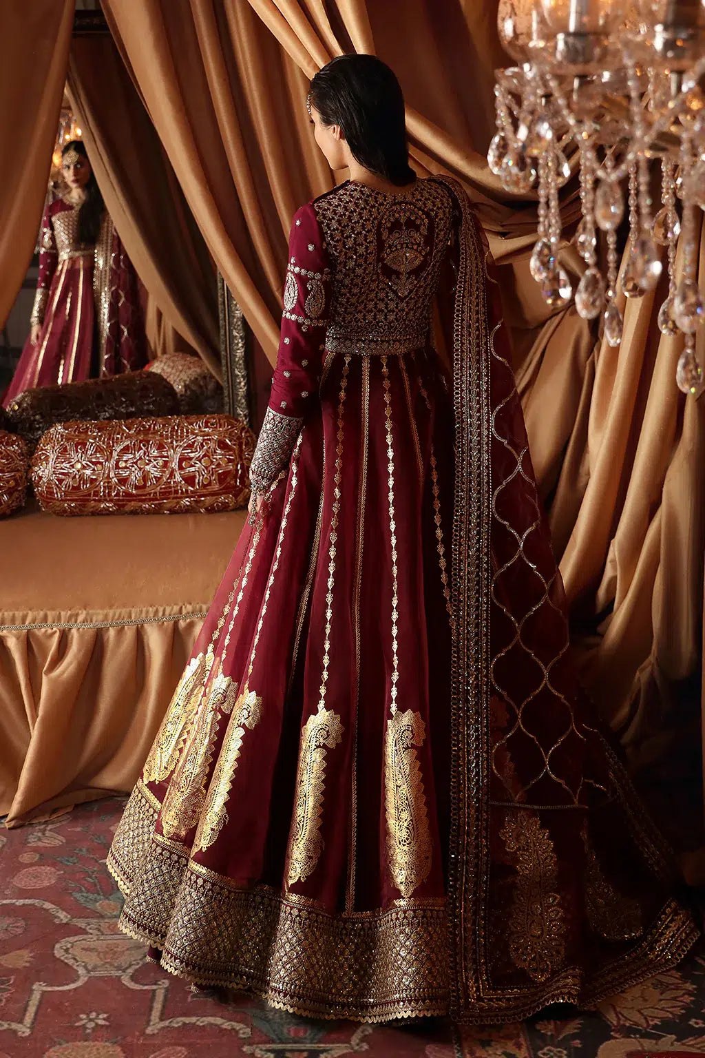 Afrozeh | Divani Silk Edit 23 | Muskan - House Of Hania