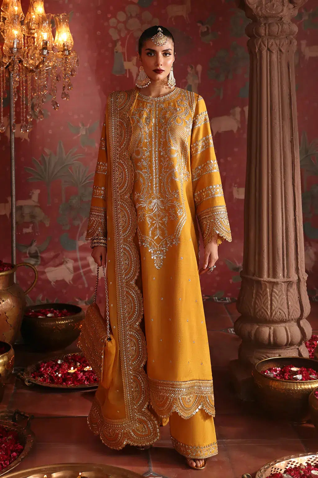 Afrozeh | Divani Silk Edit 23 | Shama - House Of Hania