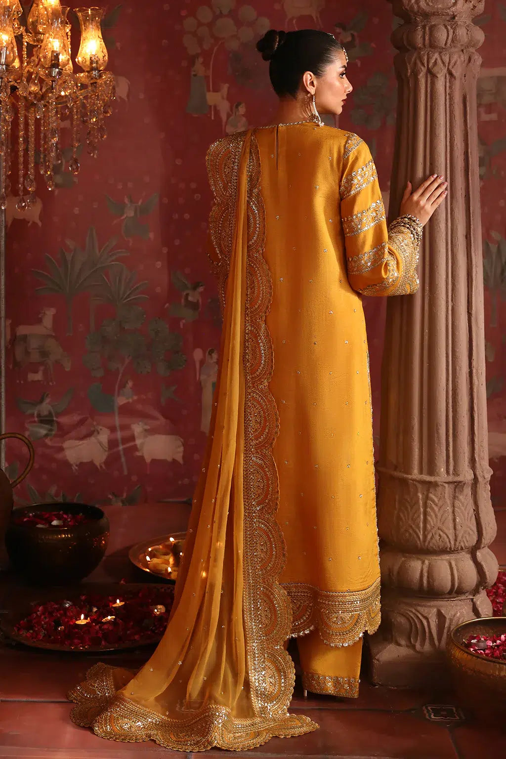 Afrozeh | Divani Silk Edit 23 | Shama - House Of Hania