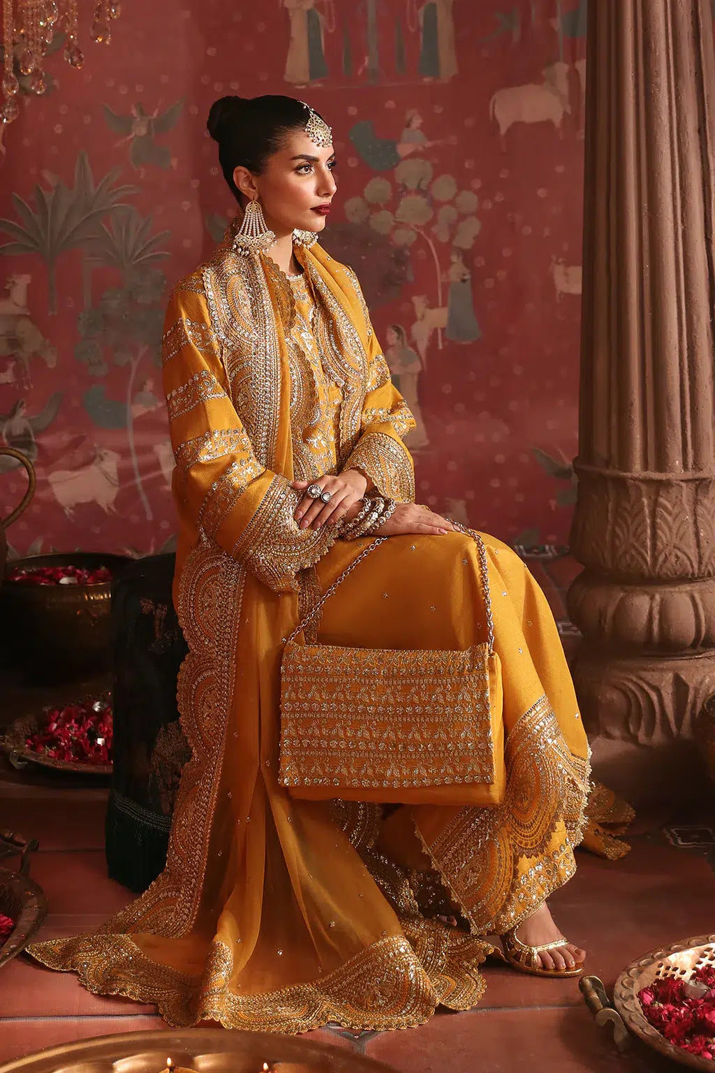 Afrozeh | Divani Silk Edit 23 | Shama - House Of Hania