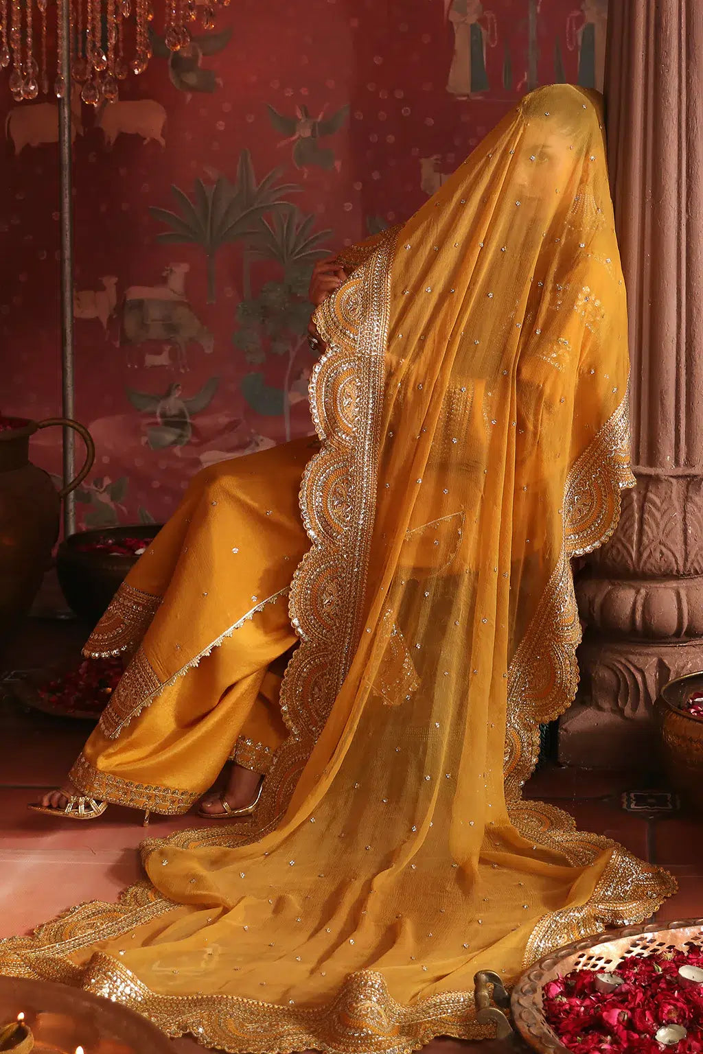 Afrozeh | Divani Silk Edit 23 | Shama - House Of Hania