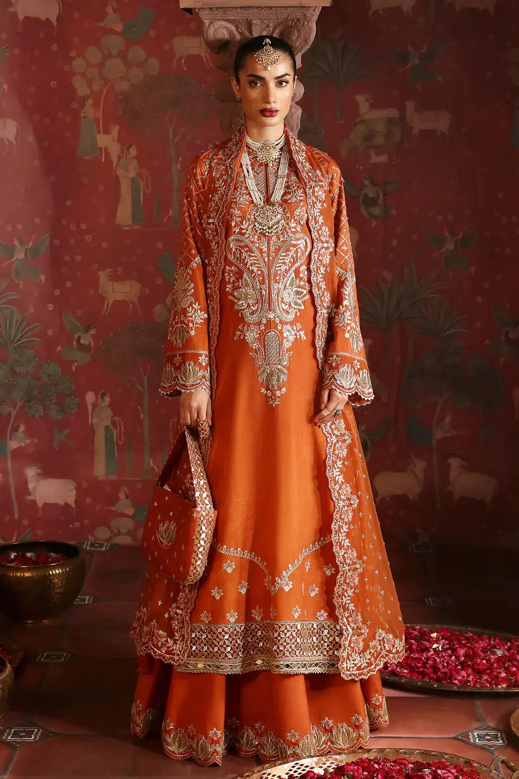 Afrozeh | Divani Silk Edit 23 | Zarish - House Of Hania