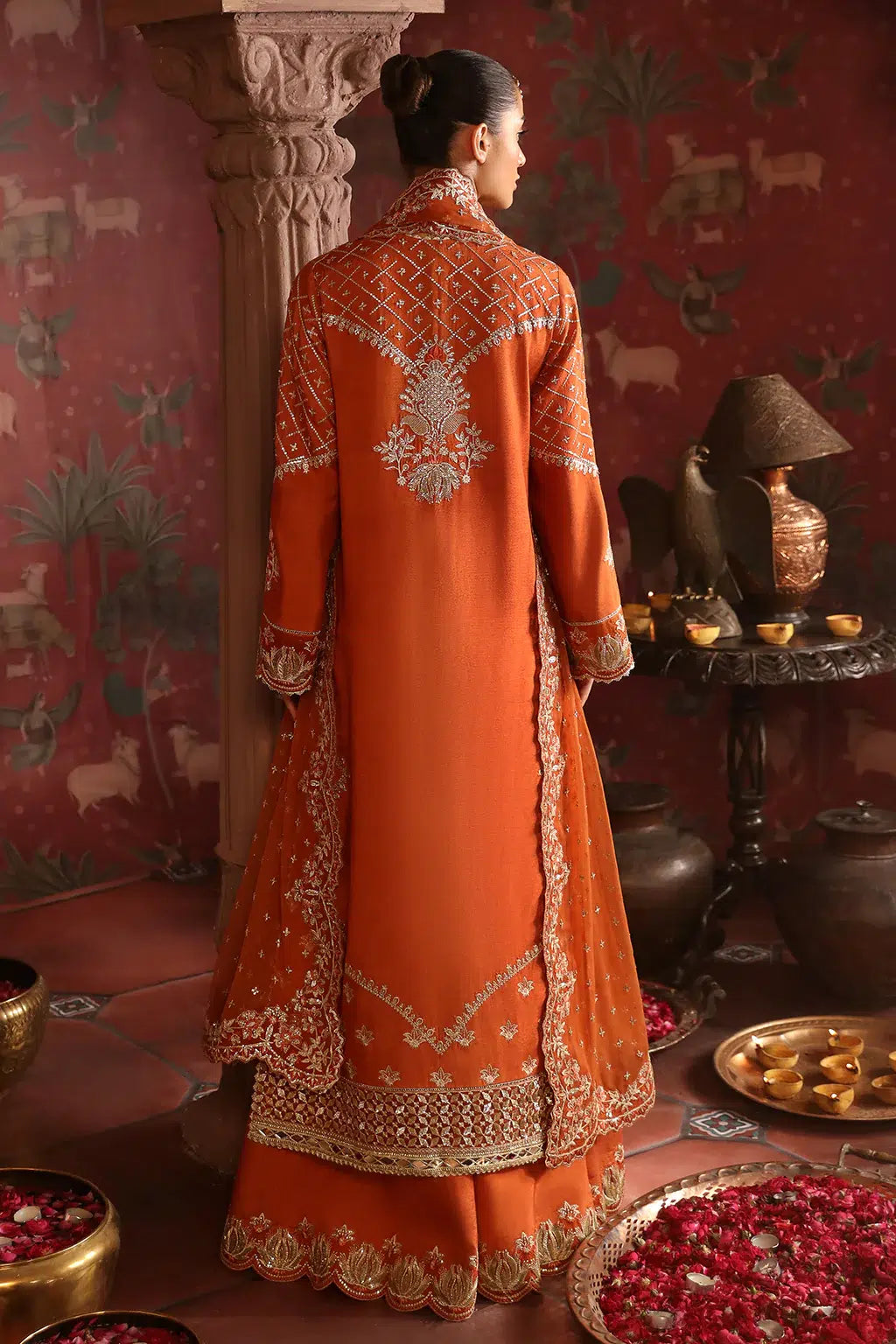 Afrozeh | Divani Silk Edit 23 | Zarish - House Of Hania