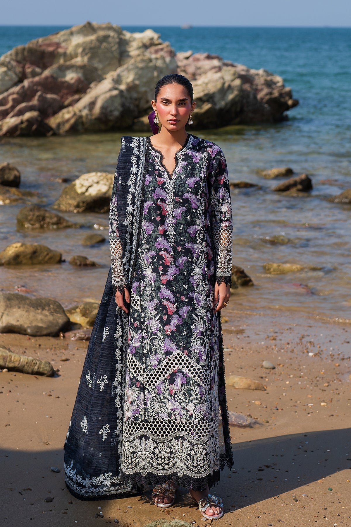 Afrozeh | Endless Summer | Velour - House Of Hania