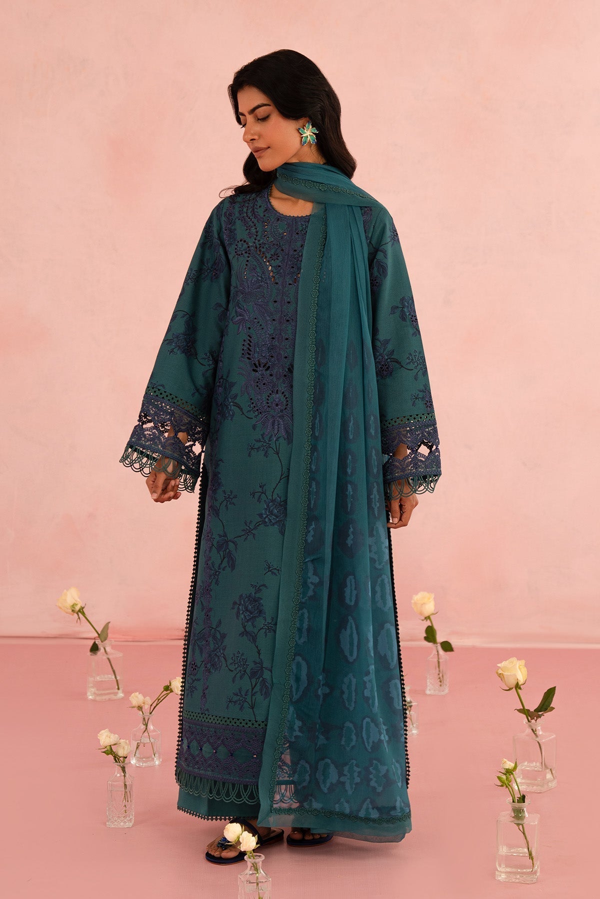 Afrozeh | Floral Charm 25 | Acacia - House Of Hania