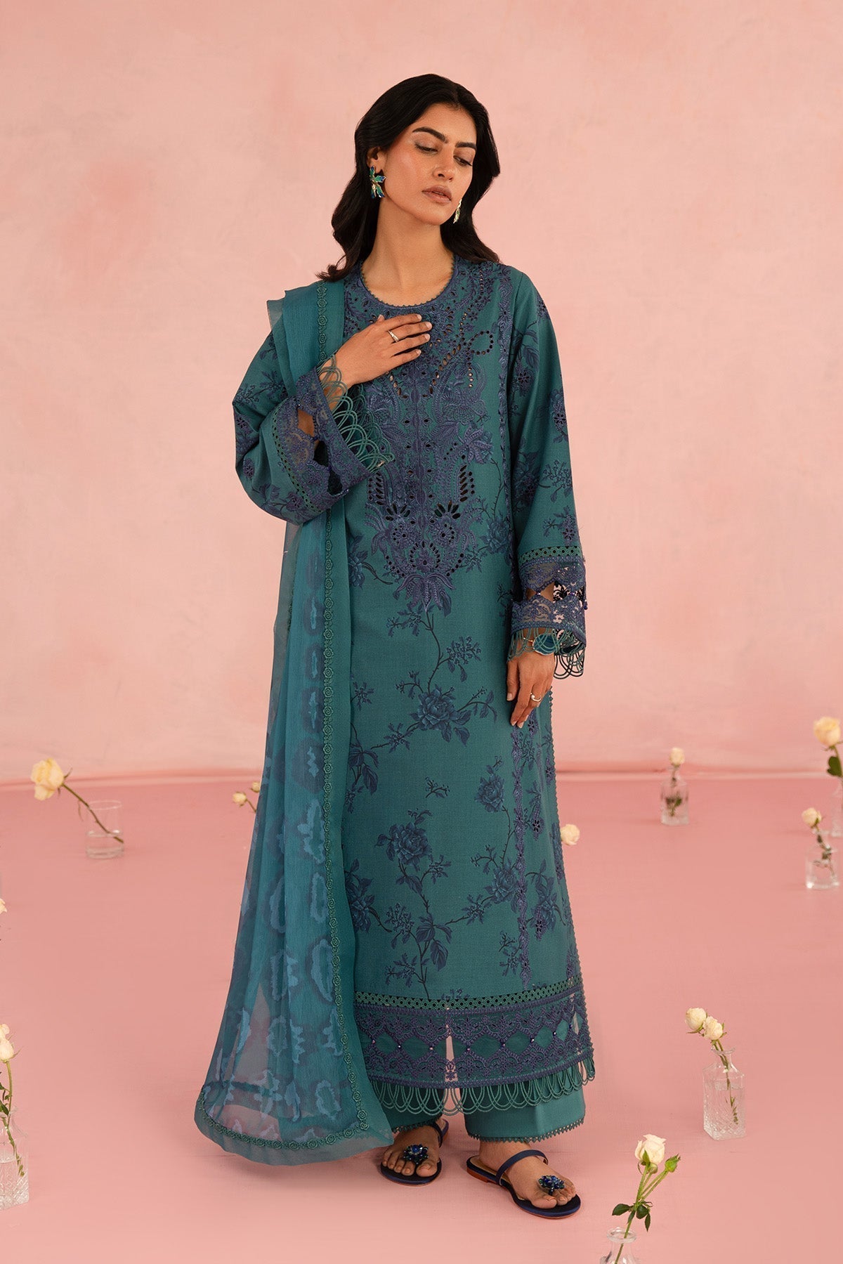 Afrozeh | Floral Charm 25 | Acacia - House Of Hania
