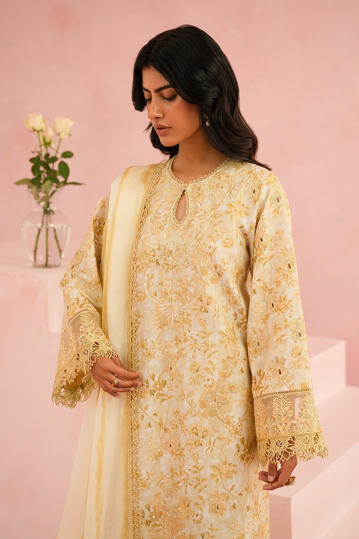 Afrozeh | Floral Charm 25 | Arbor - House Of Hania