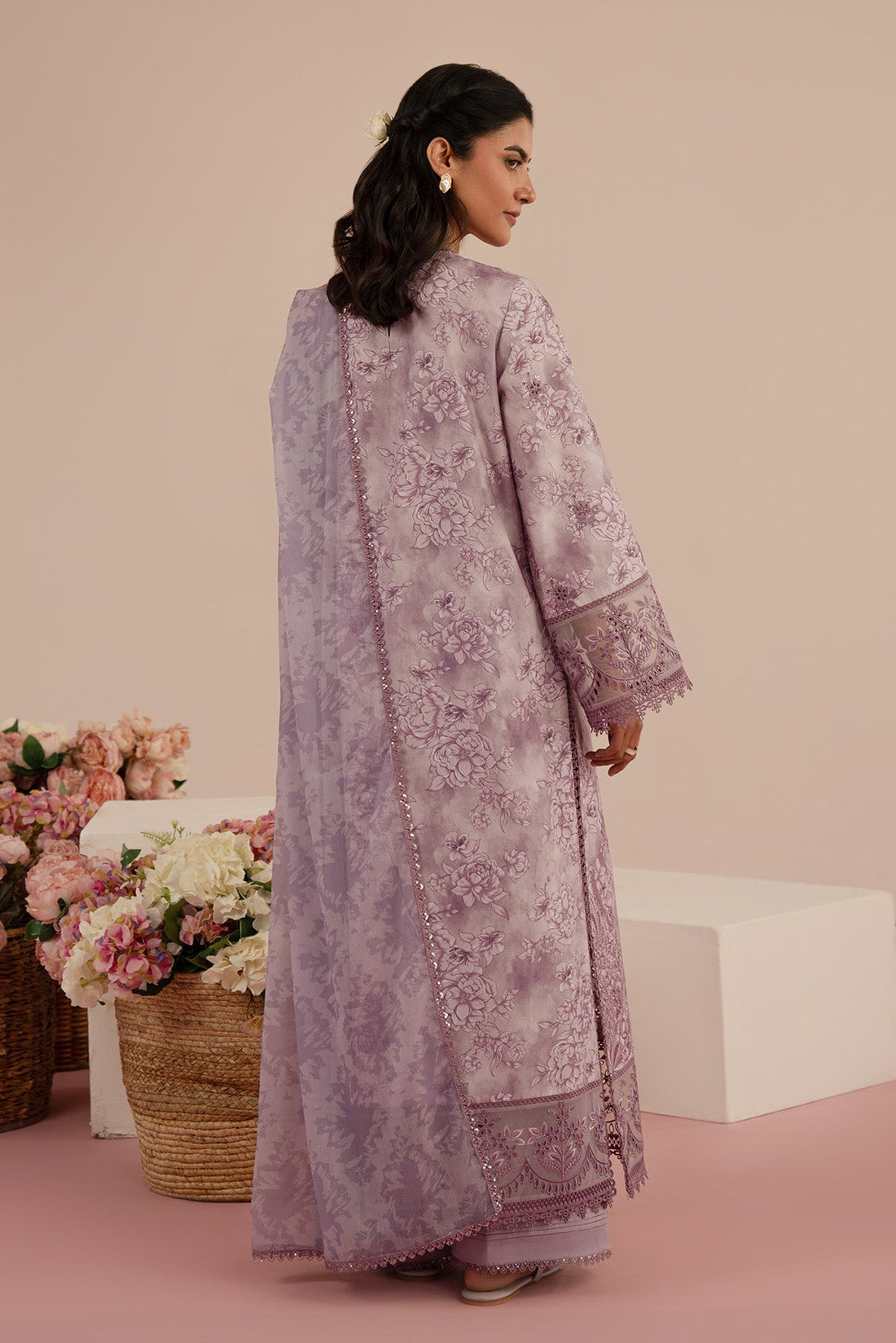 Afrozeh | Floral Charm 25 | Bellerose - House Of Hania