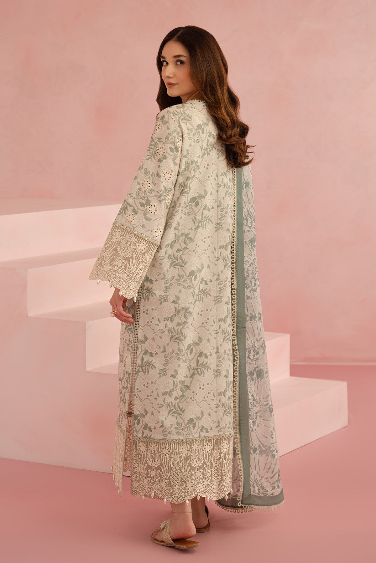 Afrozeh | Floral Charm 25 | Kylon - House Of Hania