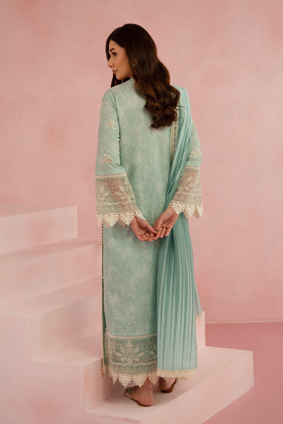 Afrozeh | Floral Charm 25 | Leonora - House Of Hania