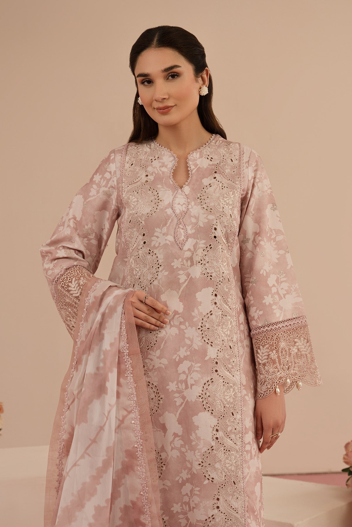 Afrozeh | Floral Charm 25 | Myrtle - House Of Hania