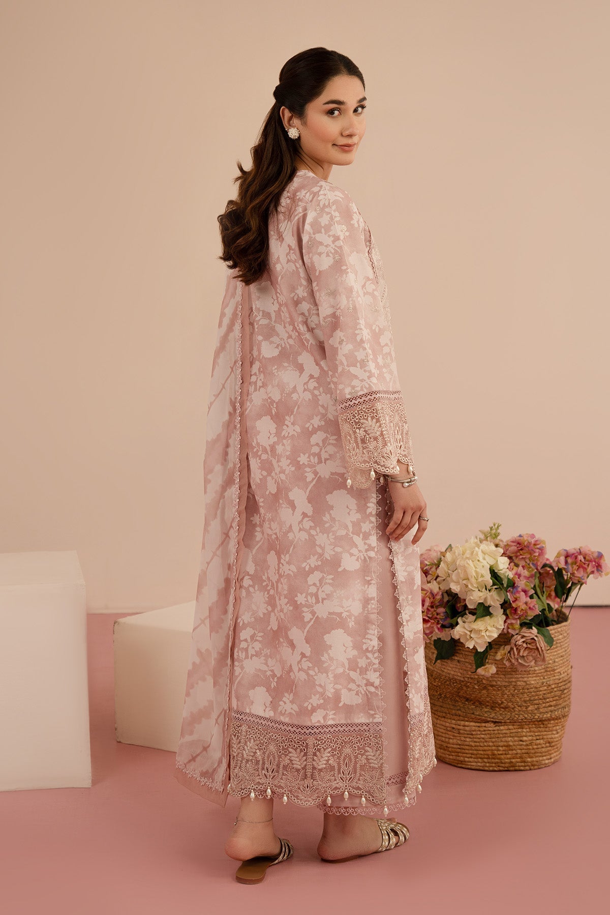 Afrozeh | Floral Charm 25 | Myrtle - House Of Hania