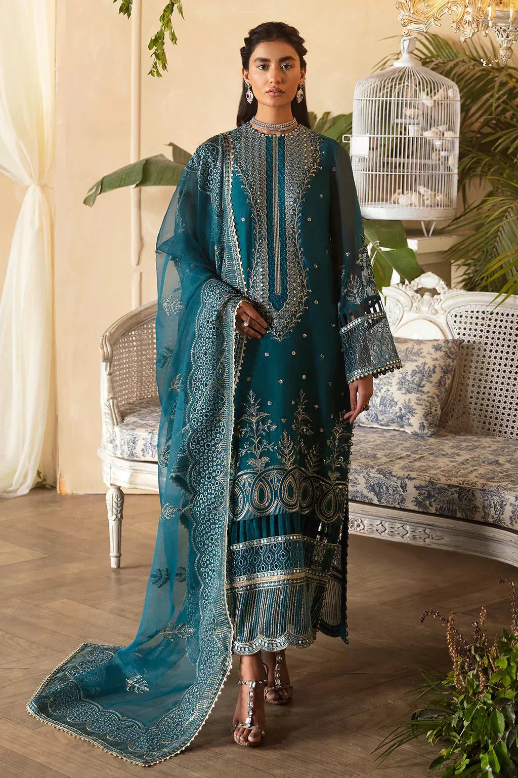 Afrozeh | La Fuchsia 24 | Liana - House Of Hania
