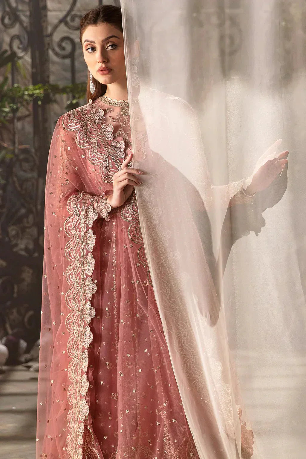 Afrozeh | La Fuchsia 24 | Rosa - House Of Hania