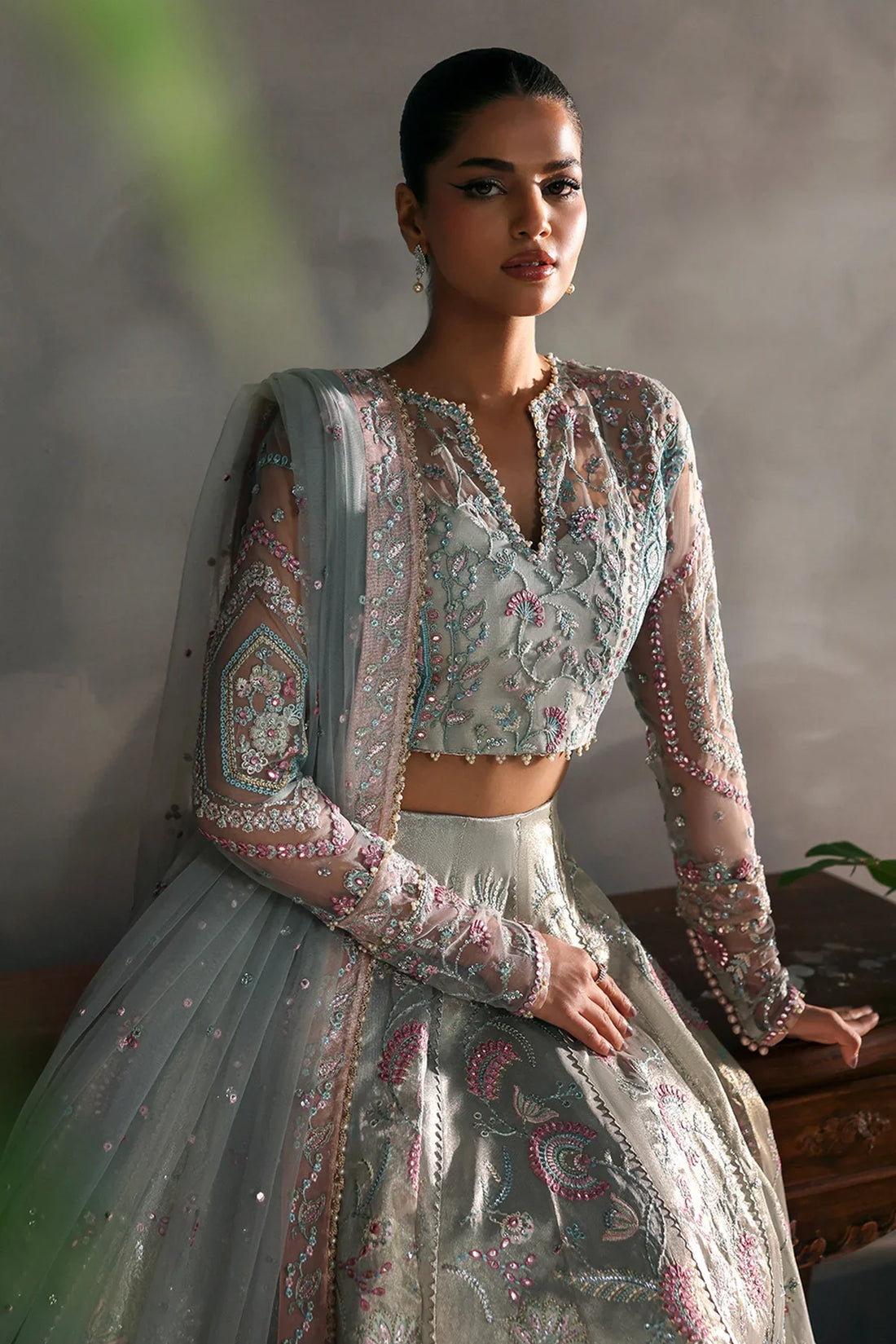 Afrozeh | La Fuchsia 25 | Elanora - House Of Hania