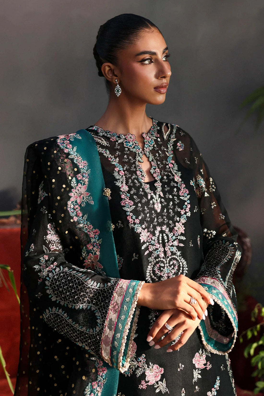 Afrozeh | La Fuchsia 25 | Larosea - House Of Hania