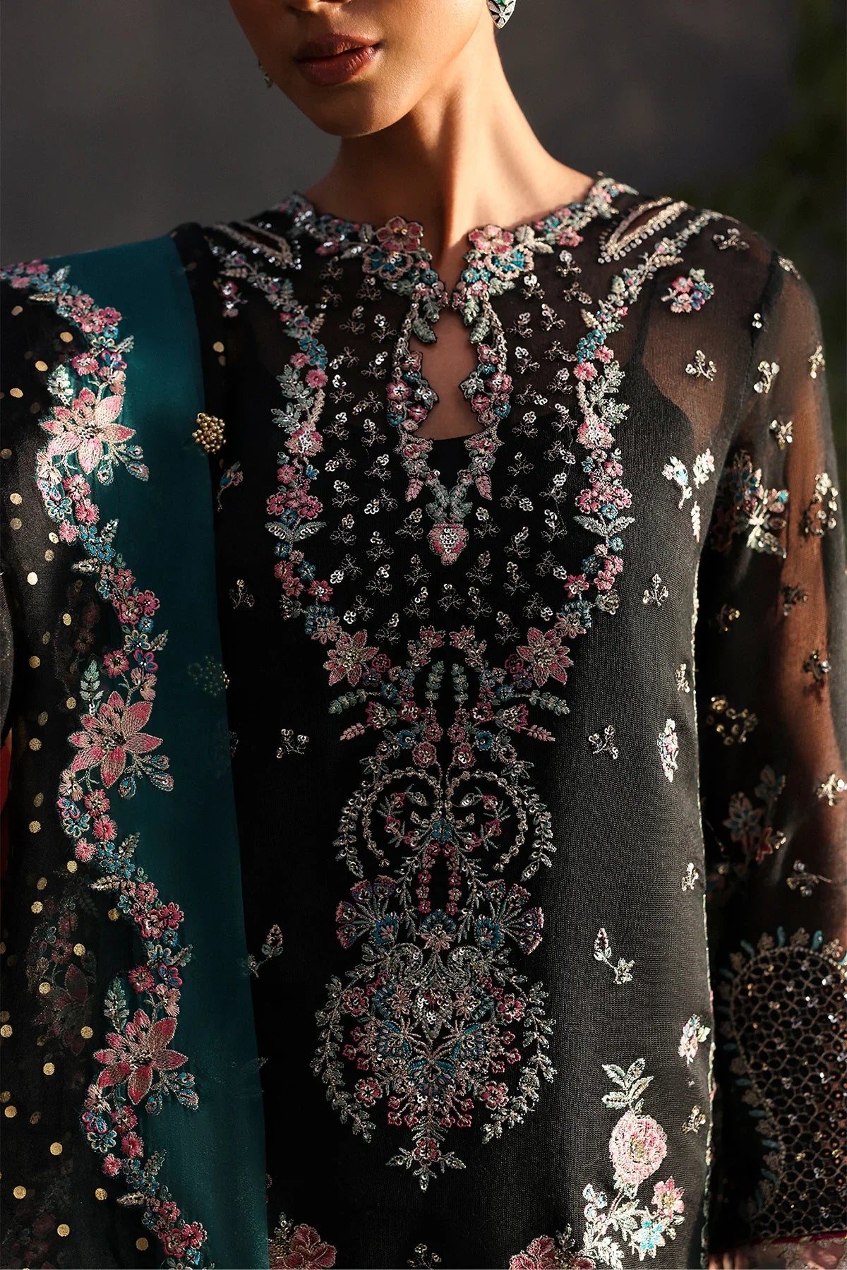 Afrozeh | La Fuchsia 25 | Larosea - House Of Hania
