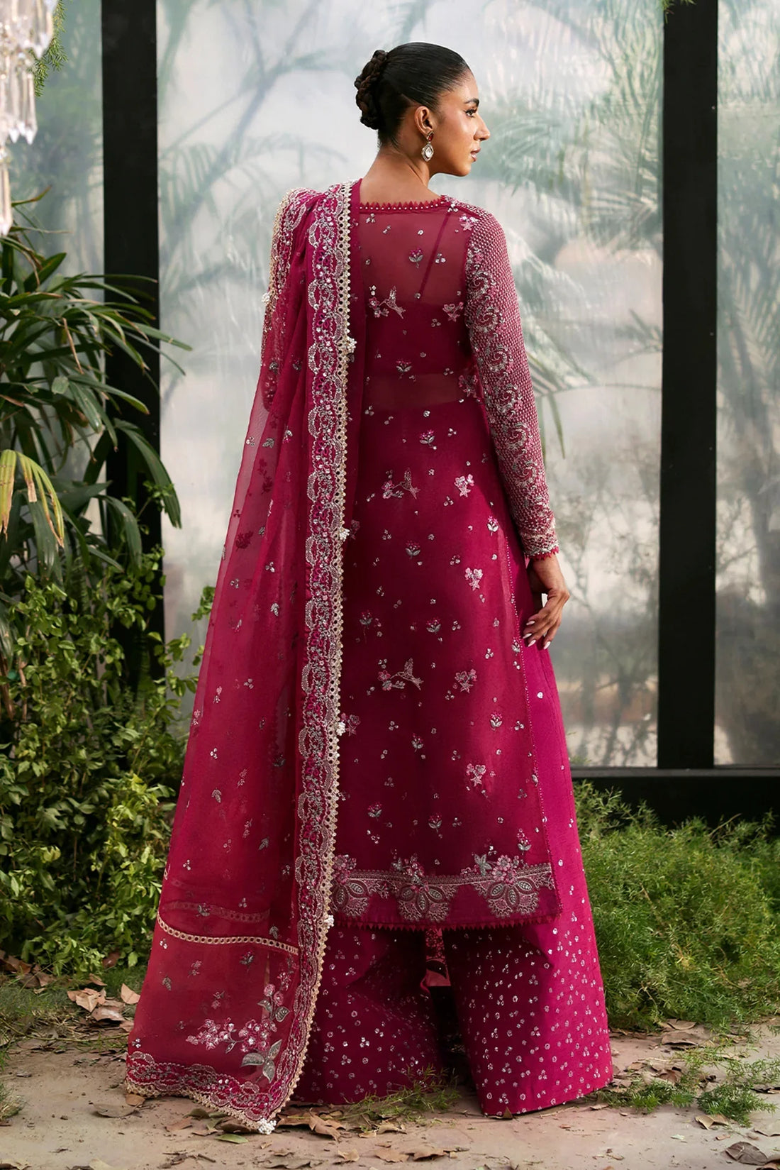 Afrozeh | La Fuchsia 25 | Rowan - House Of Hania