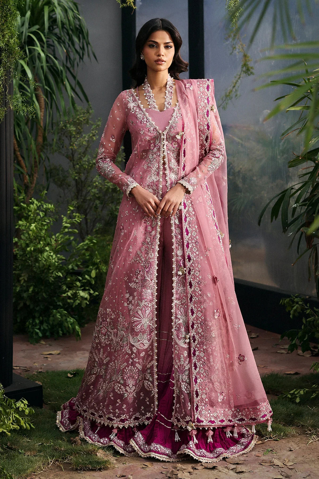 Afrozeh | La Fuchsia 25 | Seraira - House Of Hania