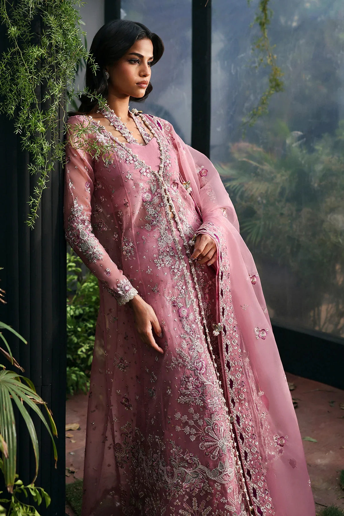 Afrozeh | La Fuchsia 25 | Seraira - House Of Hania