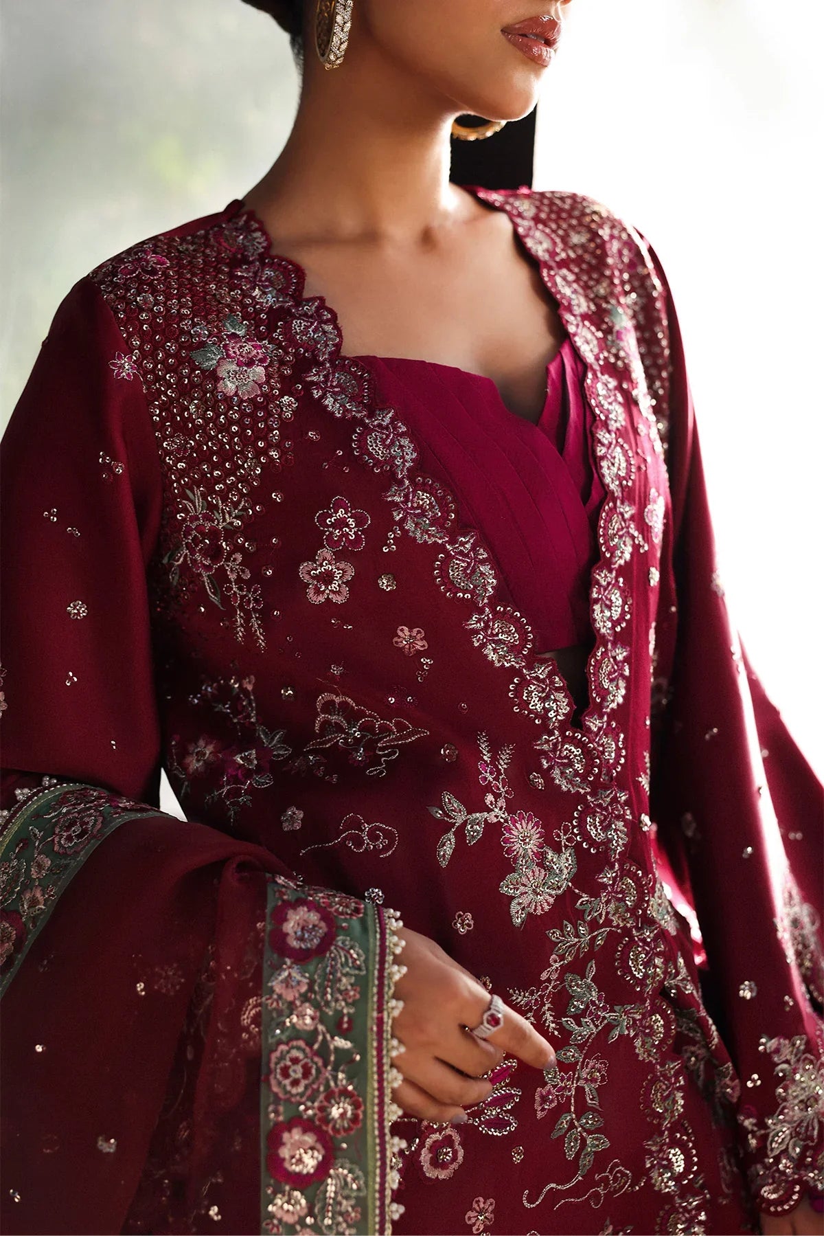 Afrozeh | La Fuchsia 25 | Yalira - House Of Hania