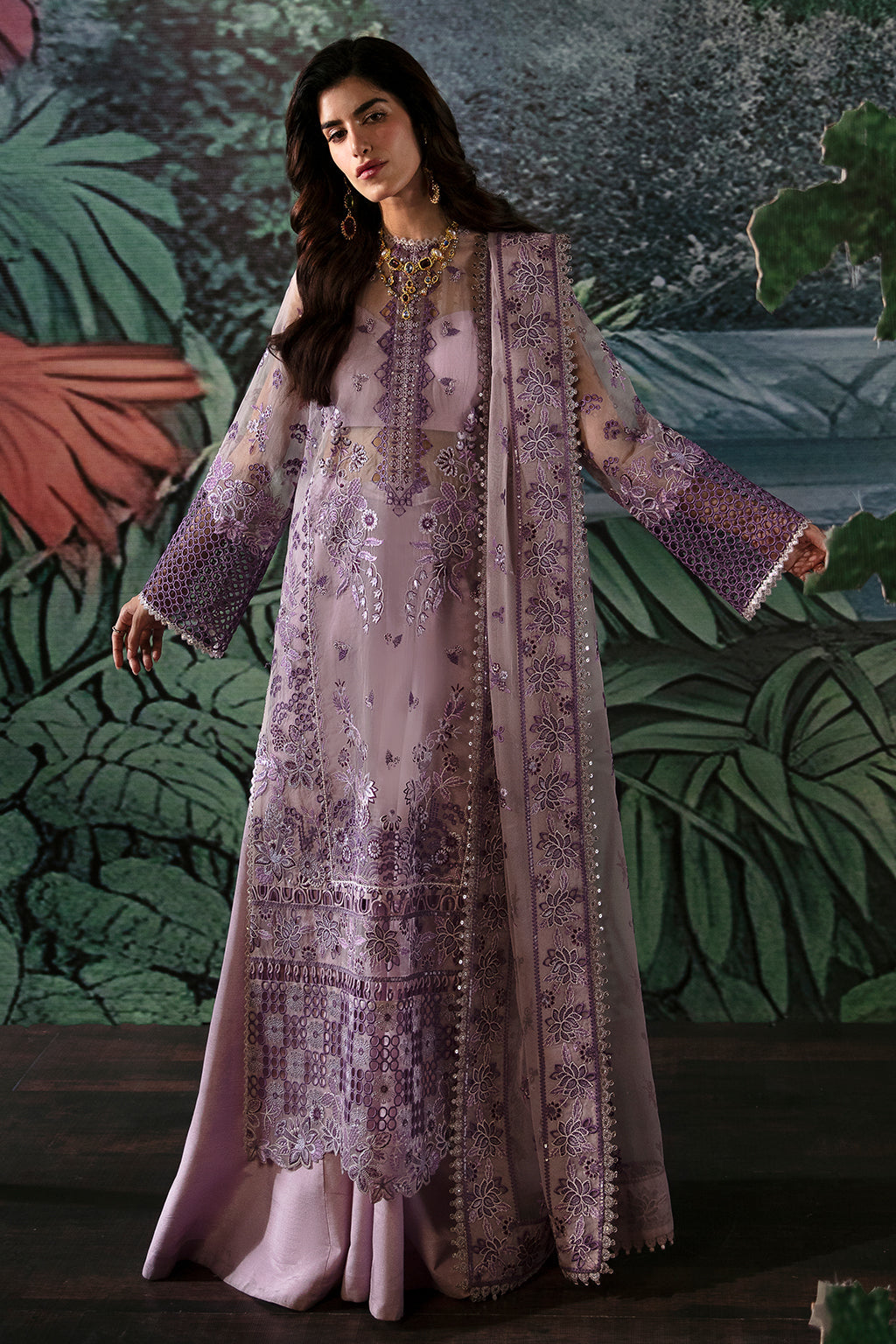 Afrozeh | La Fuchsia Festive 24 | Helen - House Of Anaya