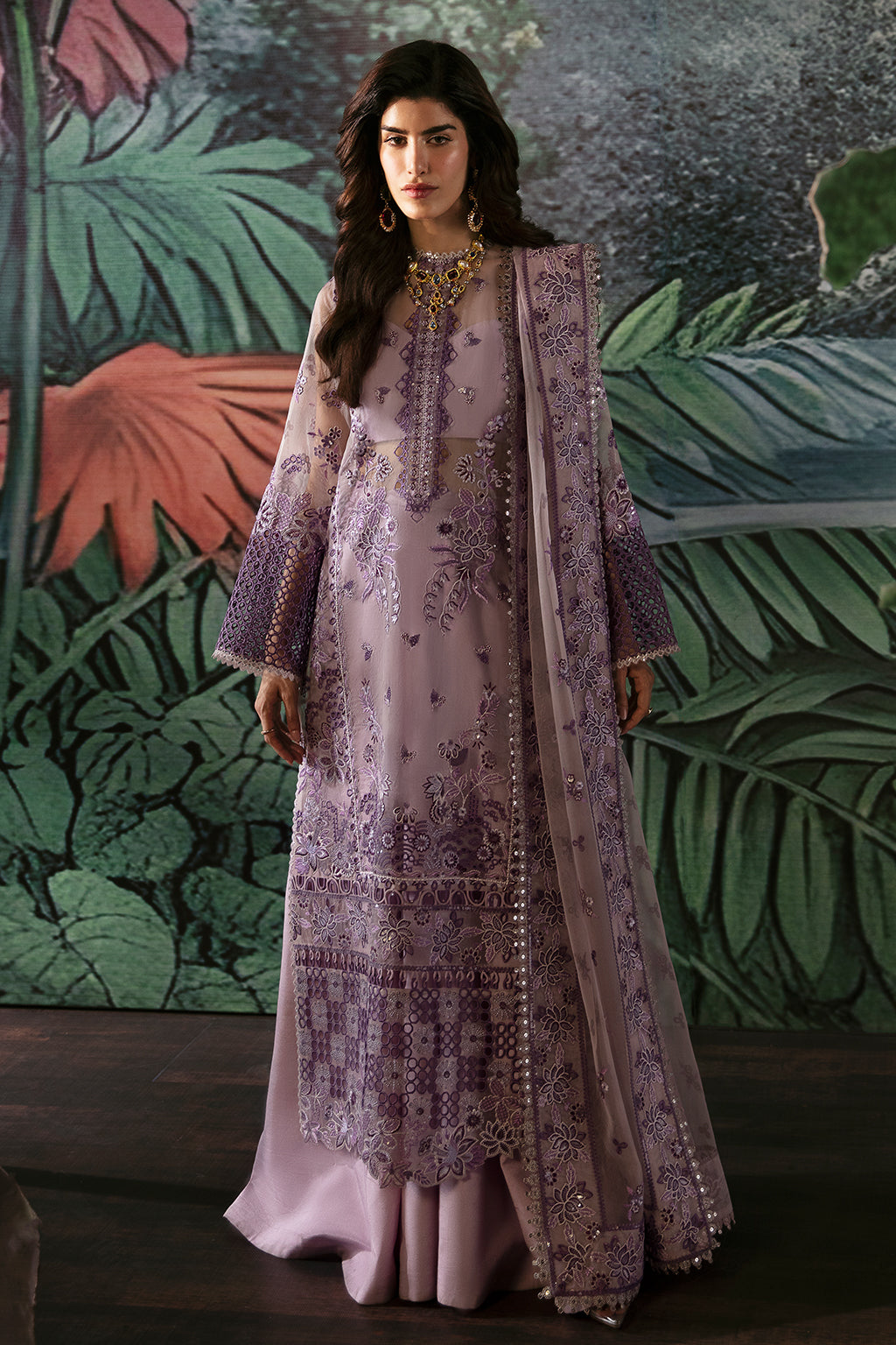Afrozeh | La Fuchsia Festive 24 | Helen - House Of Hania