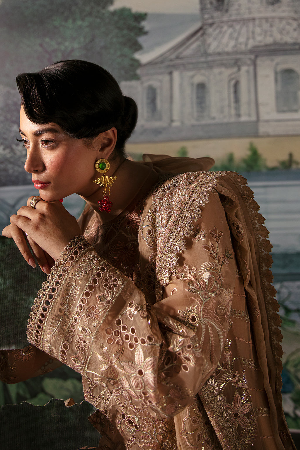 Afrozeh | La Fuchsia Festive 24 | Reese - House Of Hania