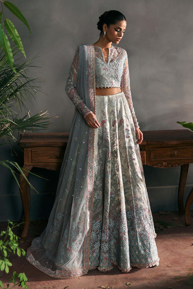 Afrozeh | La Fuschia 25 |Elanora - House Of Hania
