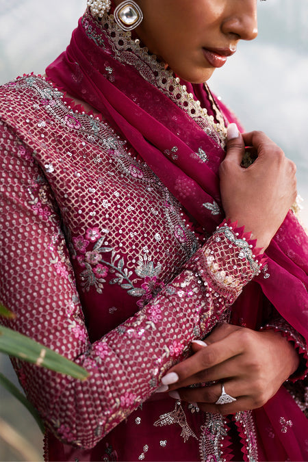 Afrozeh | La Fuschia 25 | Rowan - House Of Hania