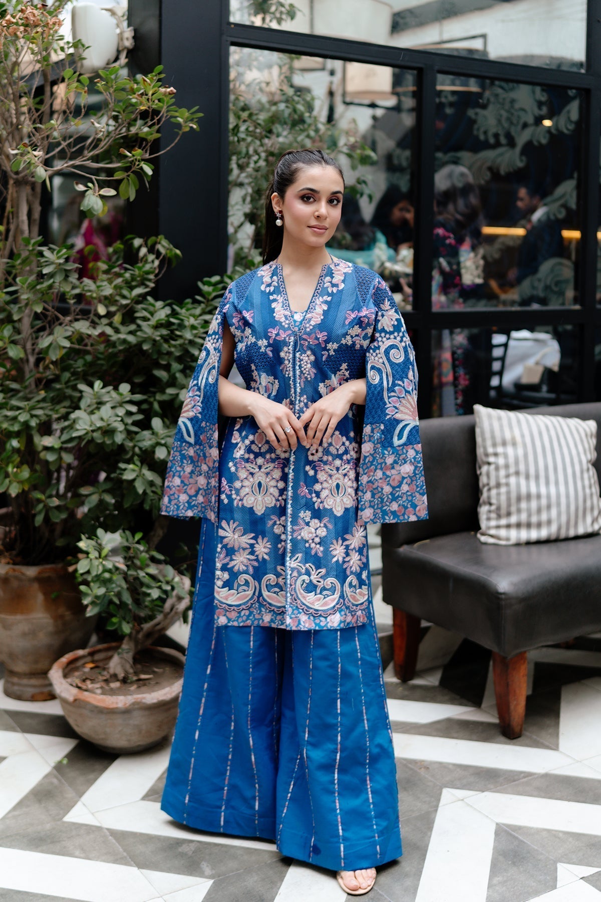 Afrozeh | Lawn 25 | Eclipse - House Of Hania