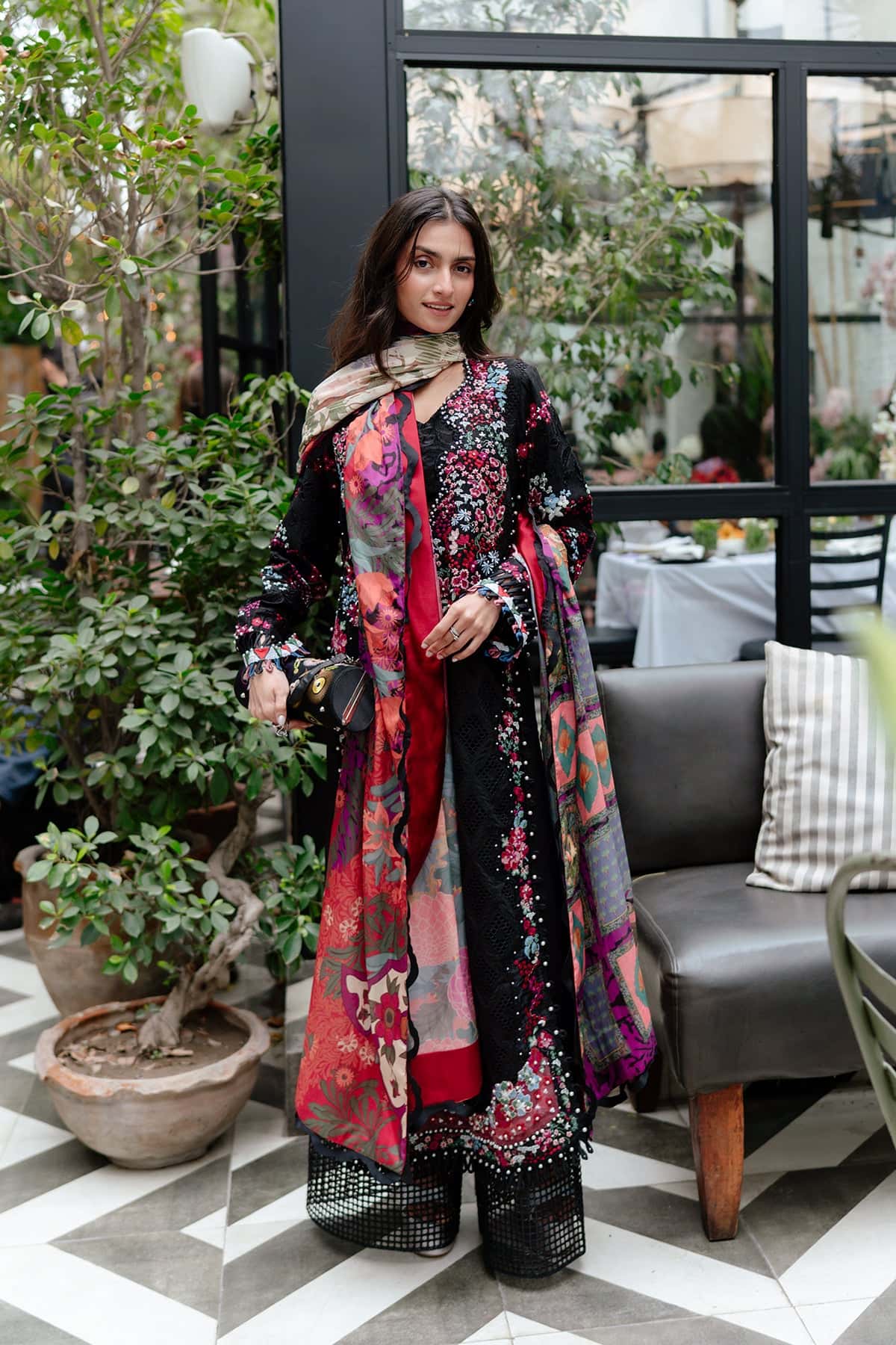Afrozeh | Lawn 25 | Elva - House Of Hania