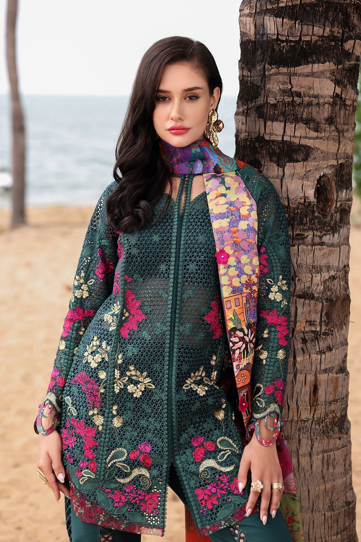 Afrozeh | Lawn 25 | Vermora - House Of Hania