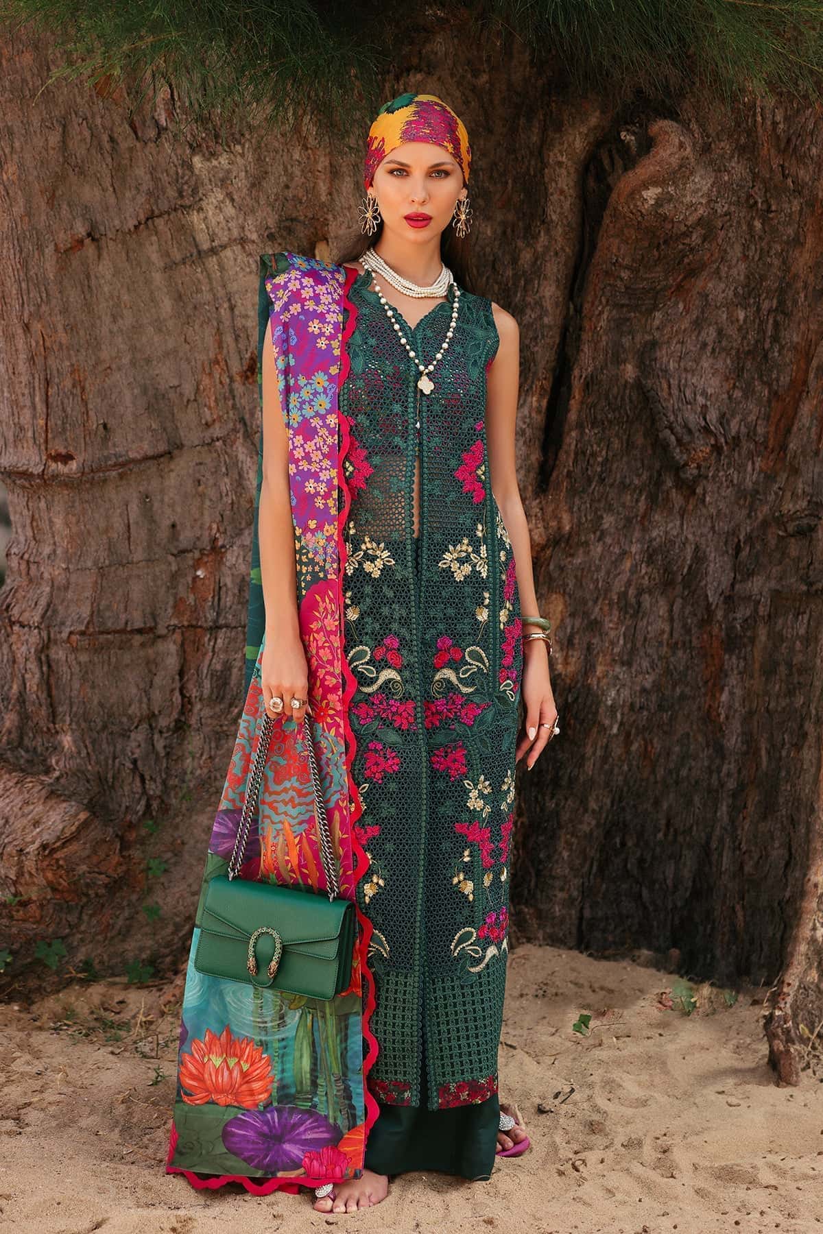 Afrozeh | Lawn 25 | Vermora - House Of Hania