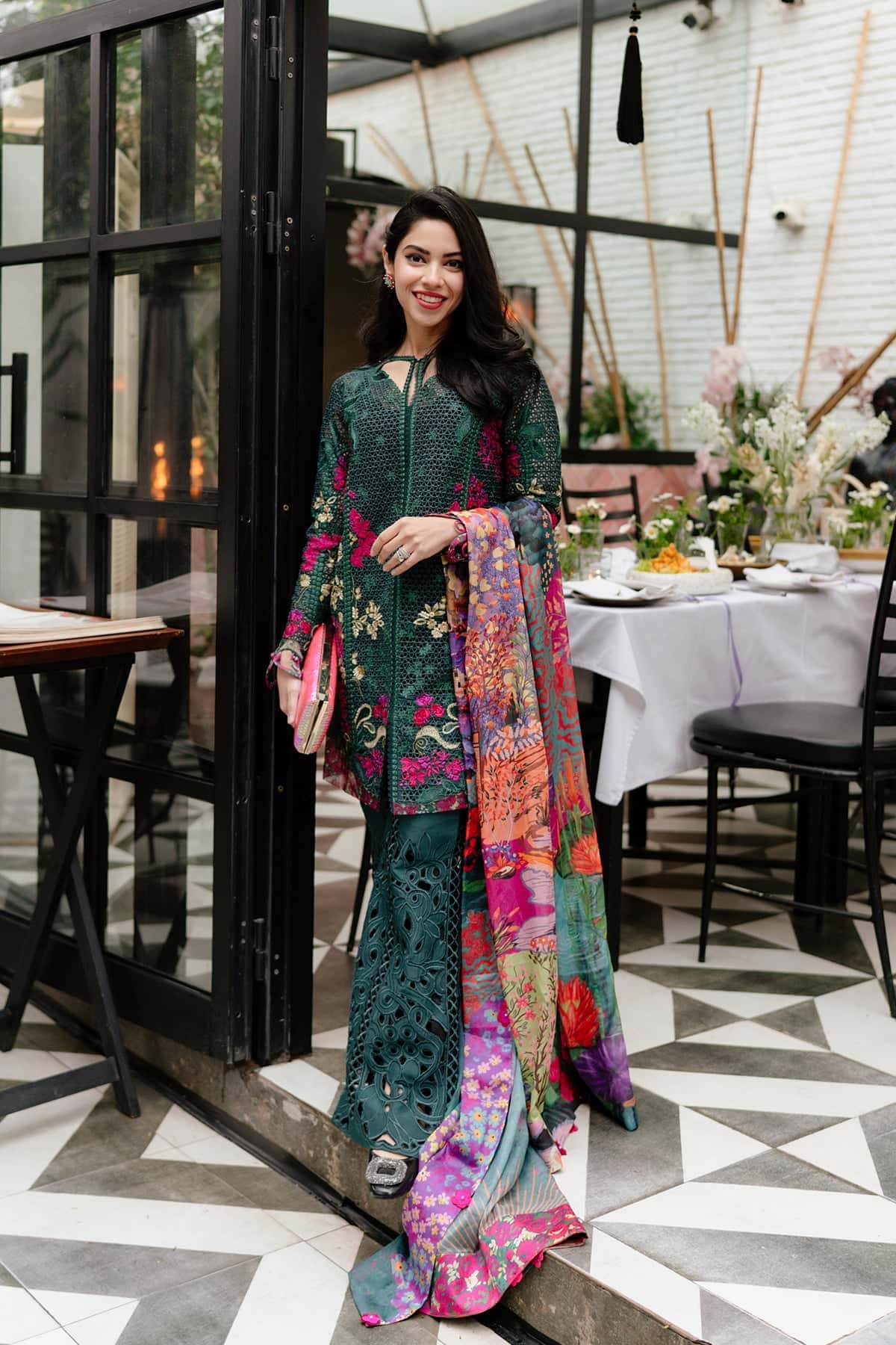 Afrozeh | Lawn 25 | Vermora - House Of Hania