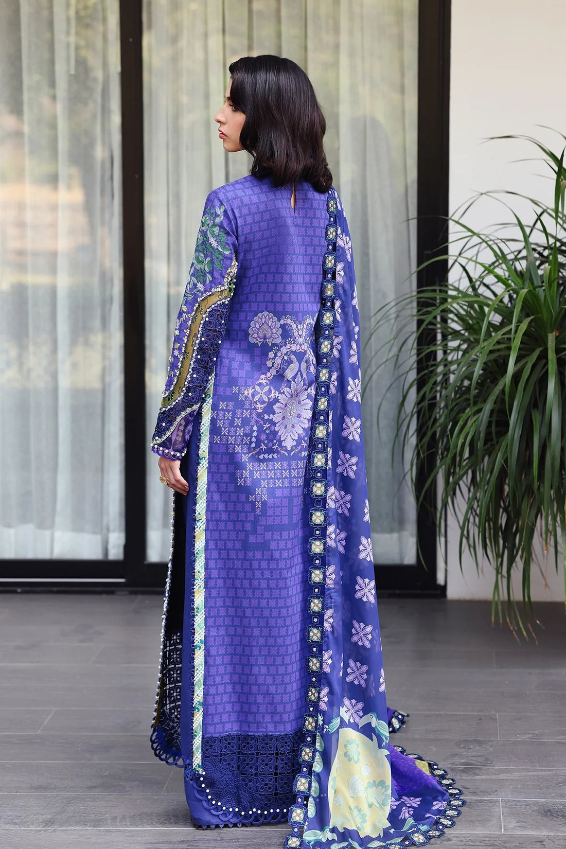 Afrozeh | Luxury Embroidered & Printed Lawn | Lumora - House Of Hania