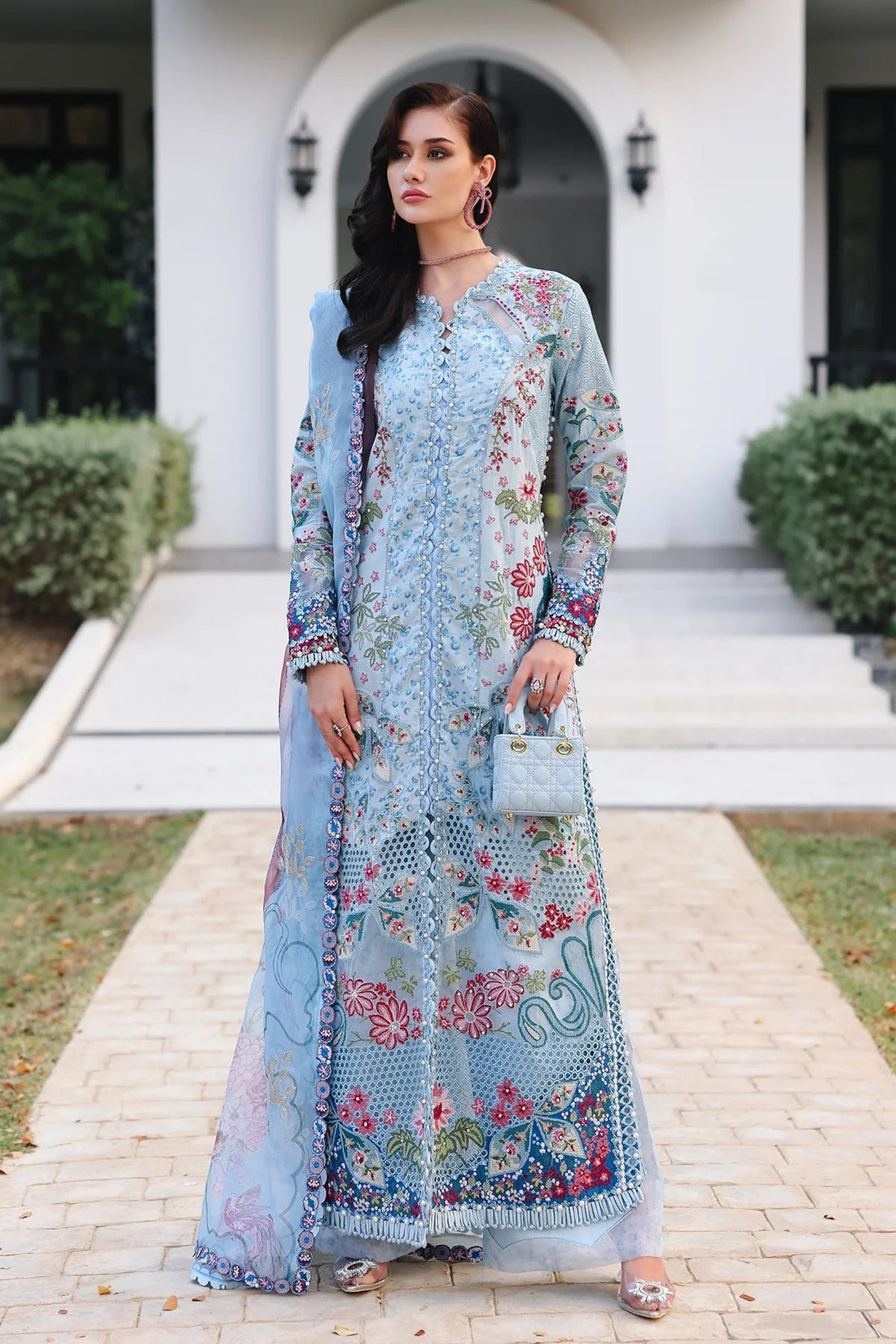 Afrozeh | Luxury Embroidered & Printed Lawn | Presta - House Of Hania