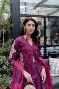 Afrozeh | Luxury Embroidered & Printed Lawn | Serene - House Of Hania
