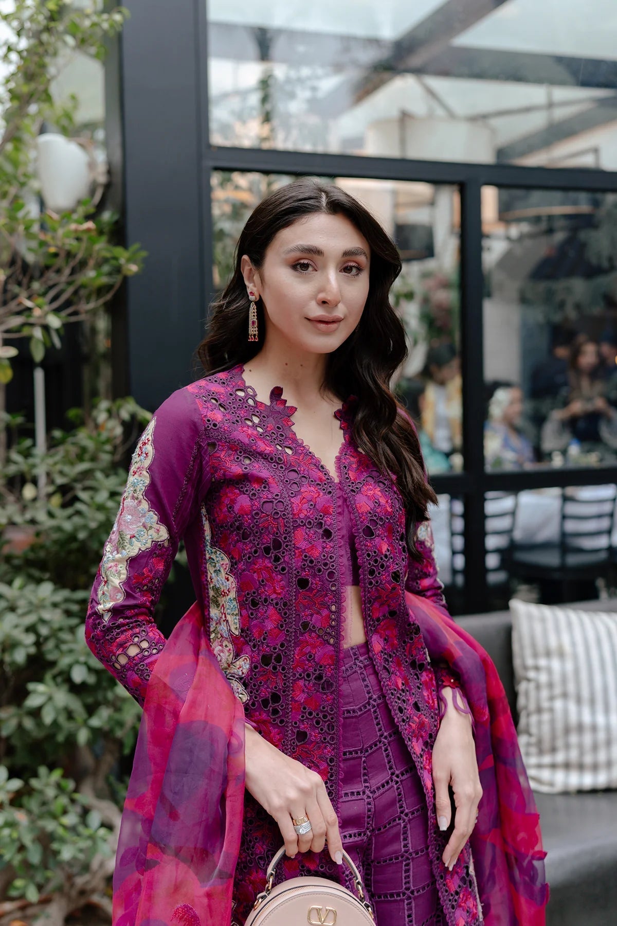 Afrozeh | Luxury Embroidered & Printed Lawn | Serene - House Of Hania