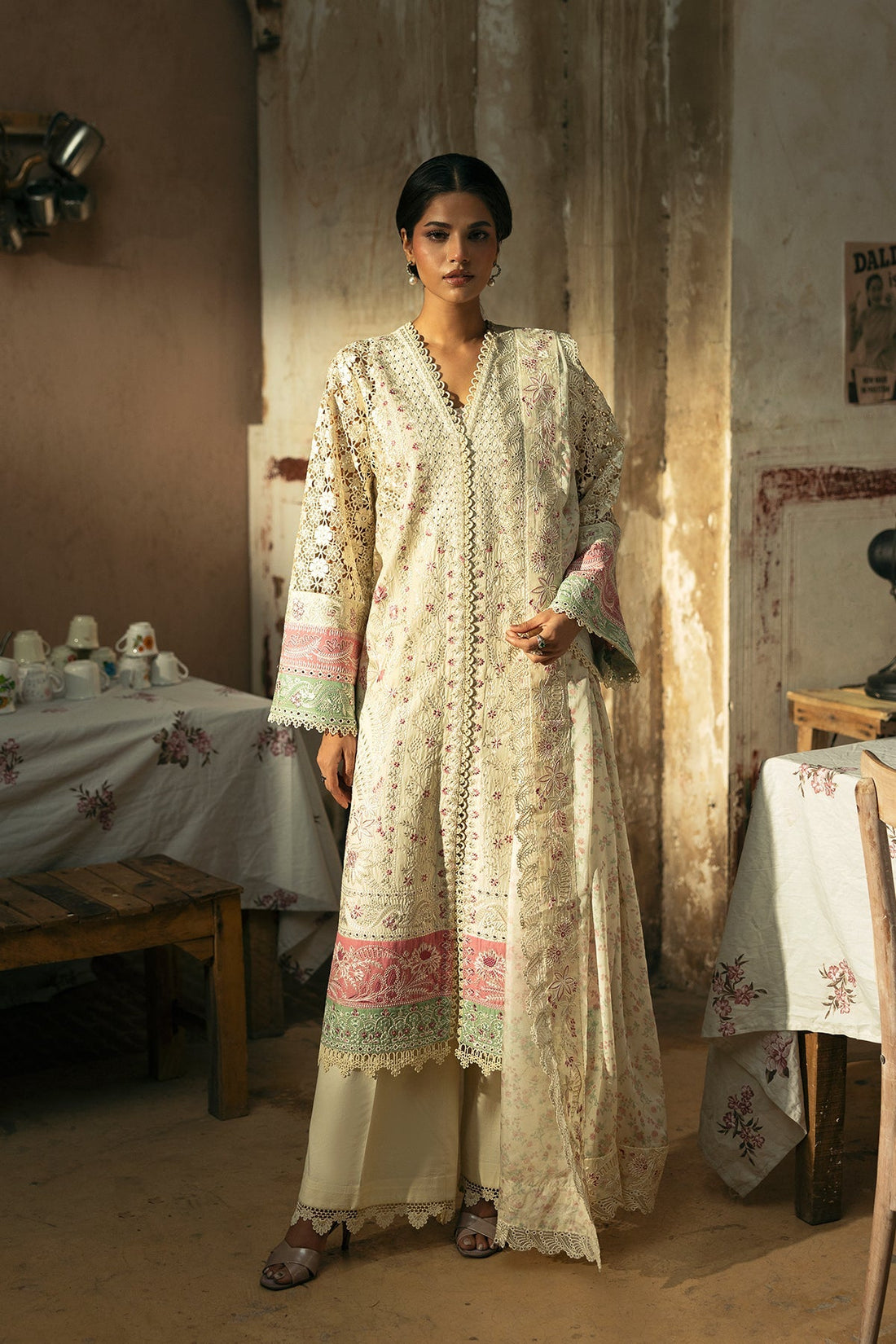 Afrozeh | Mulaqaat Lawn | Mohabbat - House Of Hania
