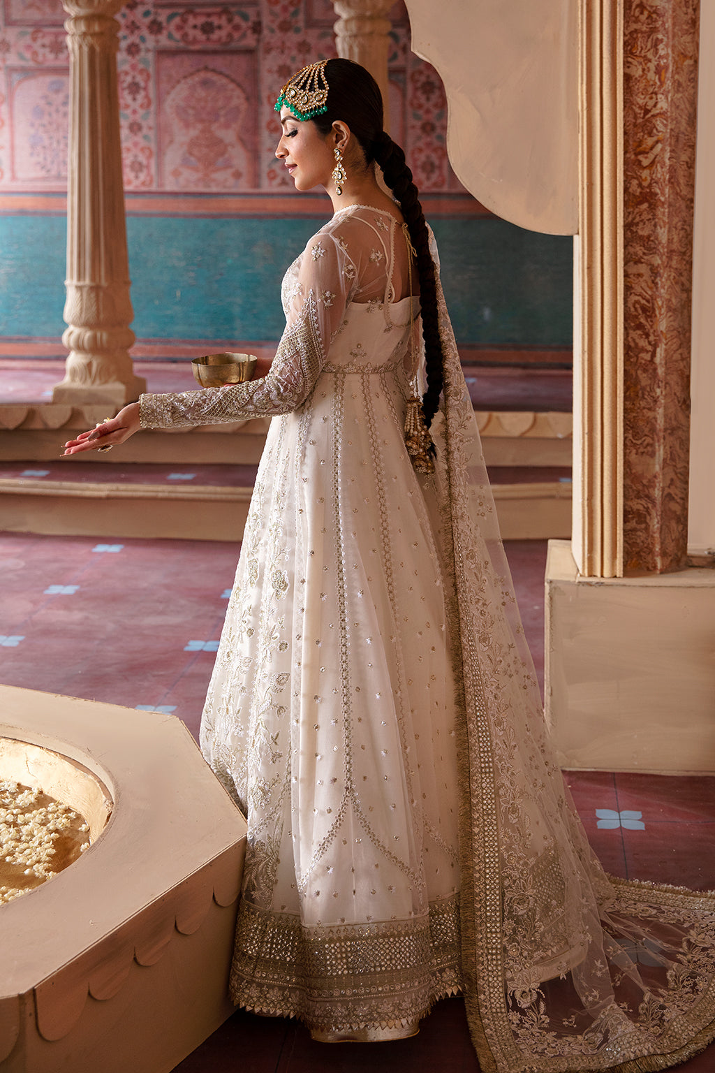 Afrozeh Shehnai Wedding Formal 3Pc Suit AFS-23-V1-02 Khazina - House Of Hania