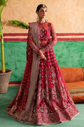 Afrozeh Shehnai Wedding Formal 3Pc Suit AFS-23-V1-07 Gulabposh - House Of Hania