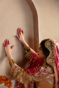 Afrozeh Shehnai Wedding Formal 3Pc Suit AFS-23-V1-08 Zari - House Of Hania
