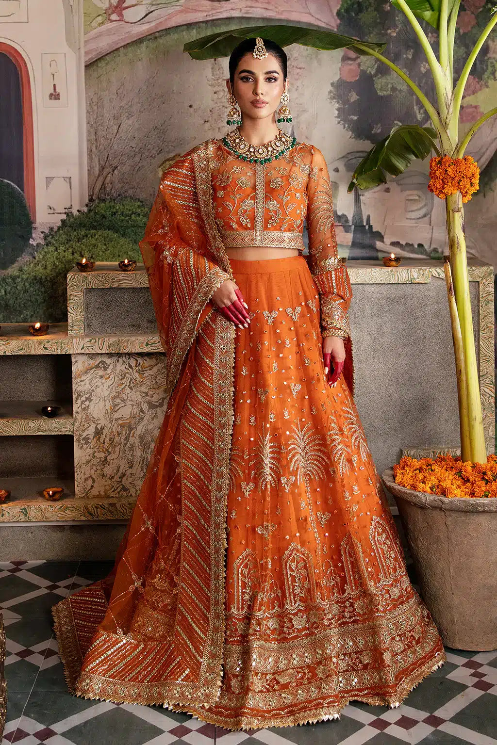 Afrozeh | Shehnai Wedding Formals 23 | Dilaab - House Of Hania