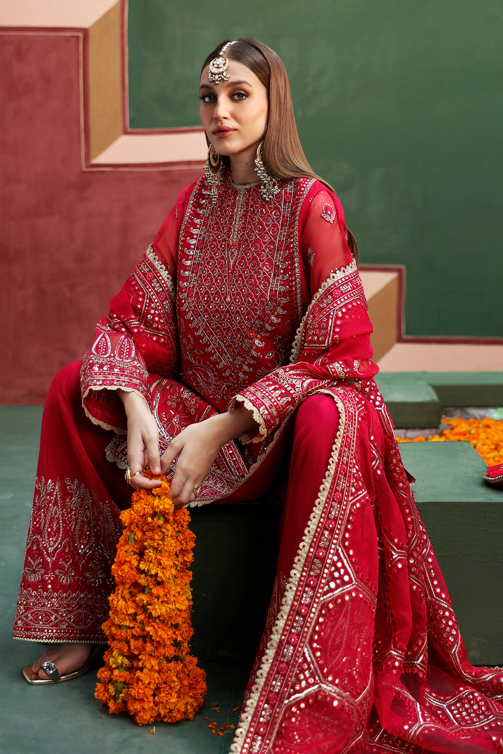 Afrozeh | Shehnai Wedding Formals 24 | Hoor - House Of Anaya