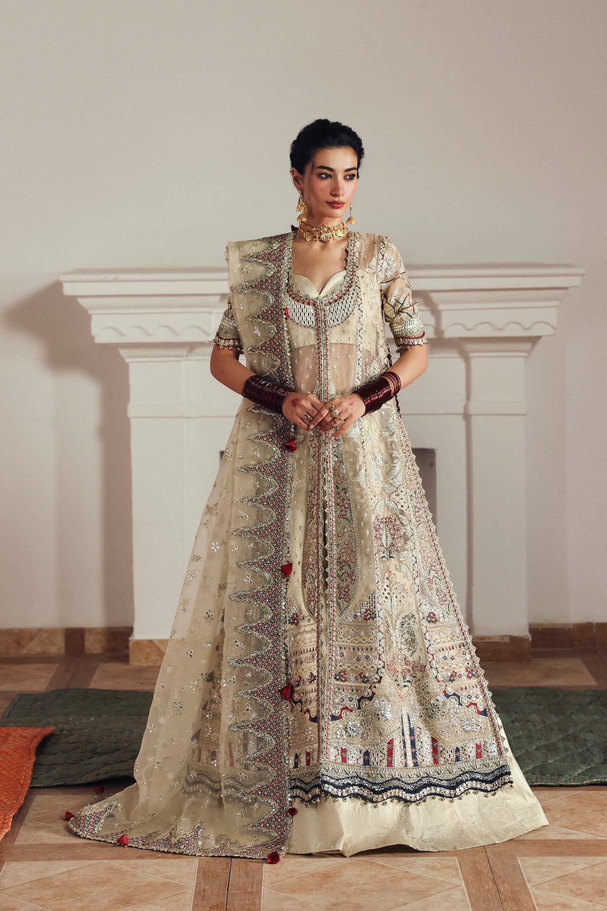 Afrozeh | Shehnai Wedding Formals 25 | Shahnaz - House Of Hania