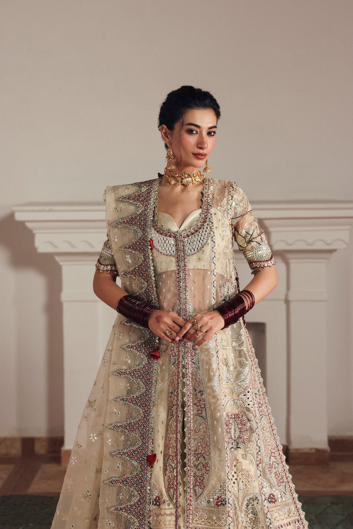 Afrozeh | Shehnai Wedding Formals 25 | Shahnaz - House Of Hania